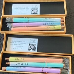 Motivational Pen Set - Pastel Collection